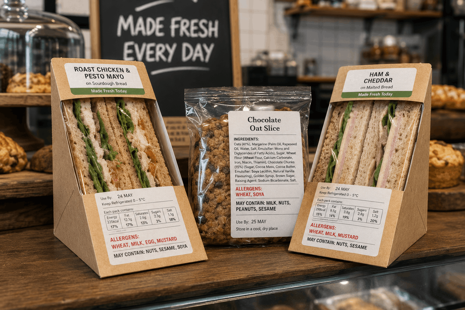 Featured image for “Best Practices for Allergen Labelling on Prepacked Direct Sales Foods Under Natasha’s Law”